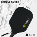 TOMORO Premium Pickleball Paddle Cover Dimensions