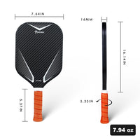 T700 Carbon CFS Pickleball Paddle ACE-Thermoformed Unibody Paddle for Power Pro Player