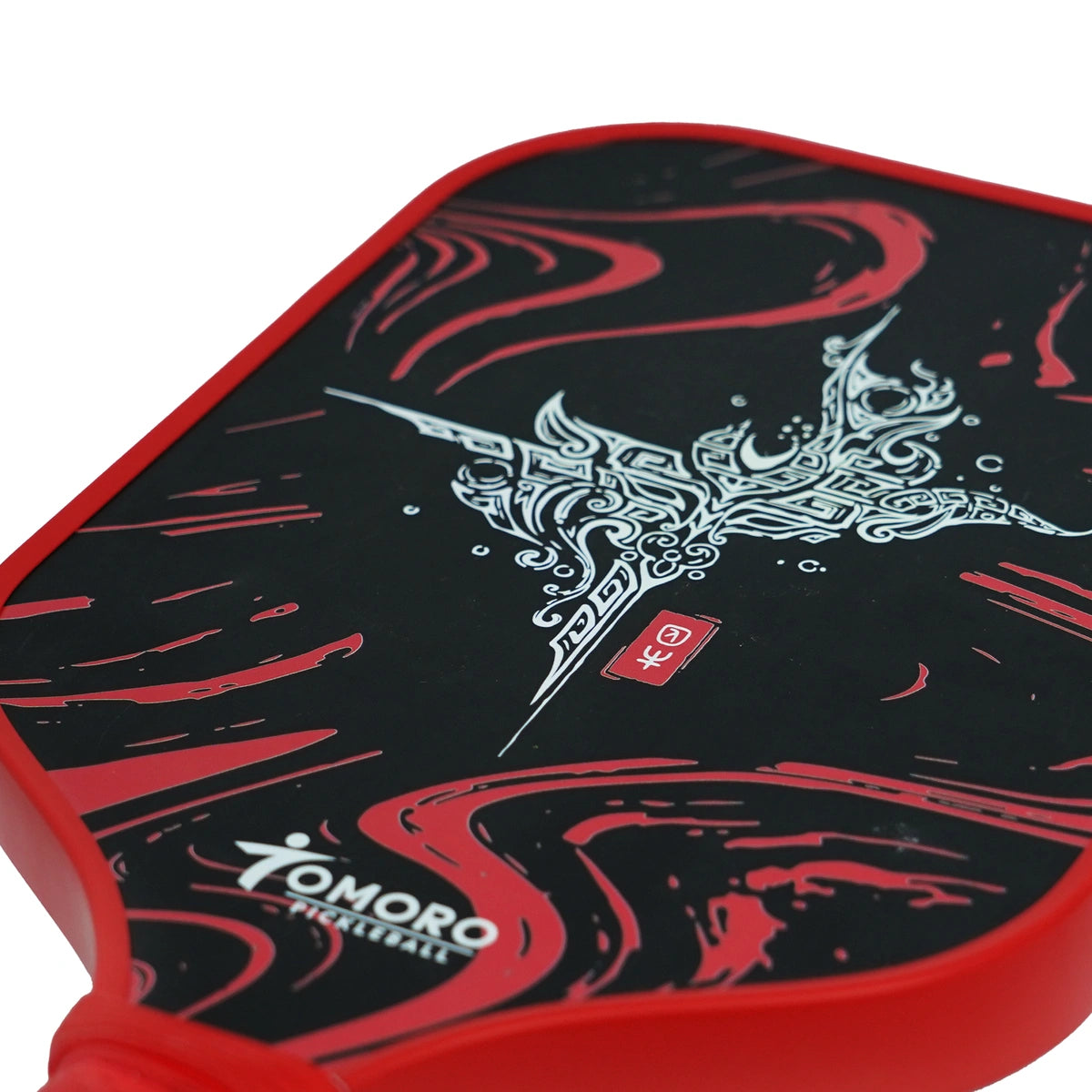 T700 Raw Carbon Fiber 16mm Pickleball Paddle Dragon-Designer Collection