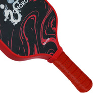 T700 Raw Carbon Fiber 16mm Pickleball Paddle Dragon-Designer Collection