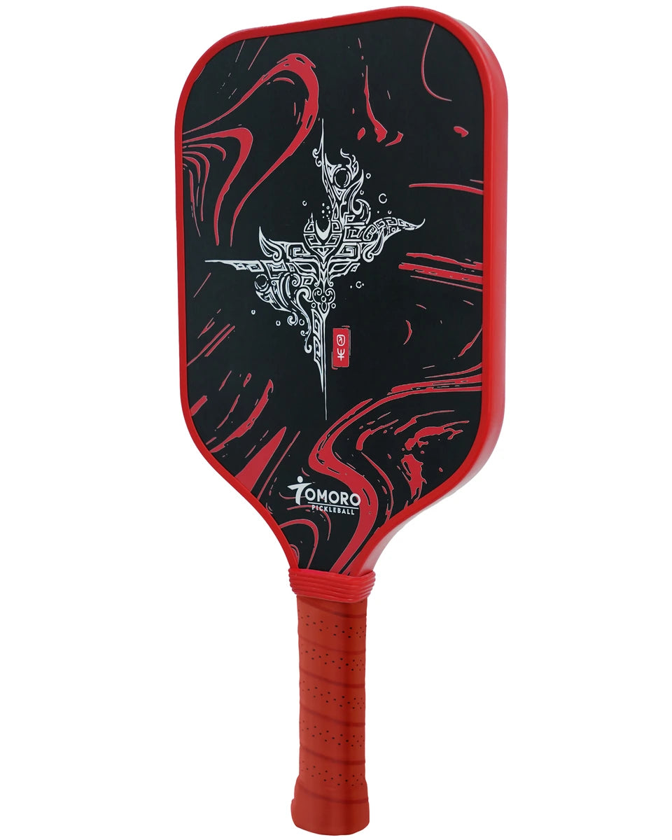 T700 Raw Carbon Fiber 16mm Pickleball Paddle Dragon-Designer Collection