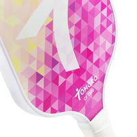 Pink Carbon Fiber Pickleball Paddle 13mm for Intermediate  Designer Collection