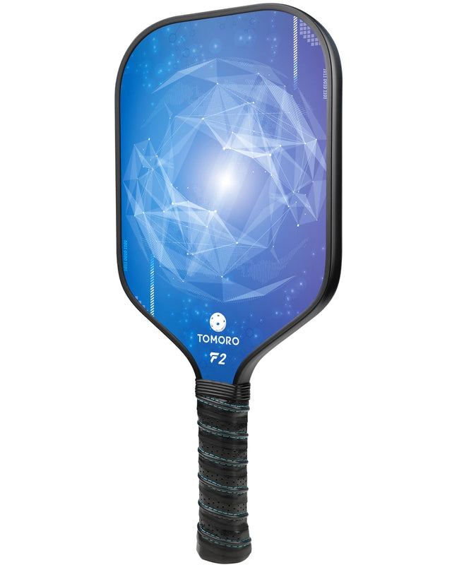 Pickleball Paddle 16mm Galaxy Blue F2 for Intermediate