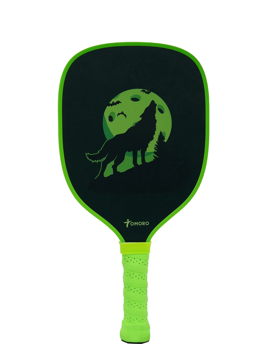 Junior Pickleball Paddles 11mm Lunar Wolf for Children-Designer Collection