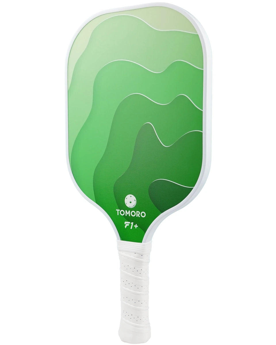 Pickleball Paddle 13mm Ripple Green F1 Plus for Beginners