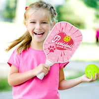 Kids Pink Pickleball Paddle 11mm Smash Princess