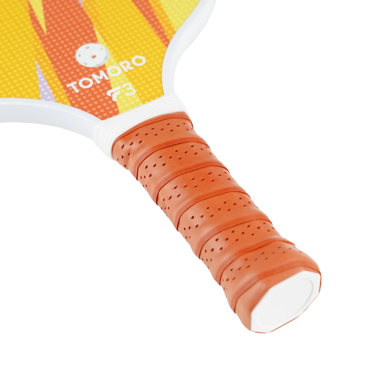 Pickleball Paddle 13mm Vitality Orange F3 Plus for Beginners