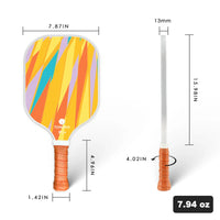 Pickleball Paddle 13mm Vitality Orange F3 Plus for Beginners